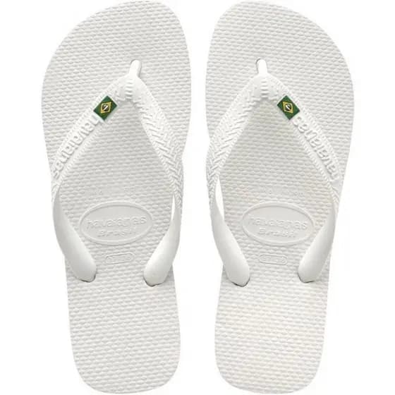 Chinelo Masculino Feminino Sandalia de Dedo Brasil Bandeirinha