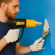 Soprador Térmico Potente Bico Removível Profissional Secagem Pintura Aquecimento Ferramenta 127V