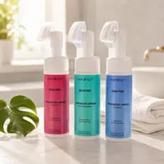 Skin Care Espuma de Limpeza Facial Lady Beauty Skin Pro 150ml Limpeza Profunda com Escova