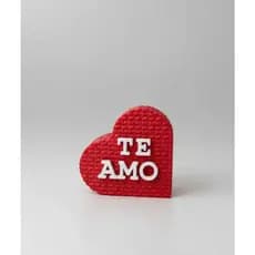 Porta Retrato Coração Te Amo Presente Dia Dos Namorados Criativo Aniversario Namoro Casamento Decoracao Mesa