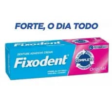 kit com 2 unidades Fixador de Prótese Dentária 40g. 100% original.