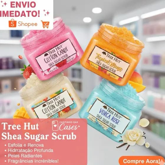 Esfoliante Corporal Açucarado Karité Renovação Profunda 510g