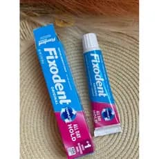 Fixador de Prótese Dentária Fixodent 40g – 100% original Fixação Forte e Conforto envio imediato