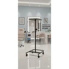Carrinho Mesa Auxiliar para Vapor De Ozônio Estética Salão de Beleza e Tatuadores