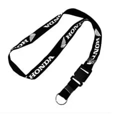 Chaveiro Honda Moto Cordão Tirante Pescoço Crachá Fecho Engate Rápido Motoboy - Envio Imediato