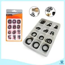 Kit Jogo De Anéis De Borracha O'ring Para Vedação Com 50 Peças - BestFer Kit 50pcs