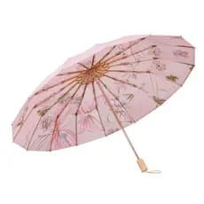 16 ossos cor cola três vezes estilo chinês guarda-chuva estilo chinês feminino protetor solar guarda-chuva chuva ou chuv