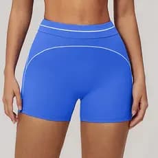 Shorts de Yoga para Mulheres, Shorts de Fitness, Shorts para Corrida e Ciclismo, Leggings Esportivas Respiráveis, Calças