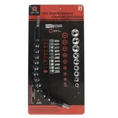 Kit Extensor Prolongador Flexivel Parafusadeira Universal