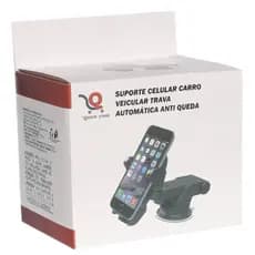 Suporte Celular Carro Veicular Trava Automática Anti Queda