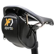 Bolsa Bolsinha de Selim Para Bike Bicicleta F Sports Slim Impermeável Laranja