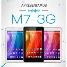 Oportunidade: Tablet Multi M7 3G 16GB 7 Pol - Barato! Funções Básicas e Wi-Fi (Seminovo Revisado)