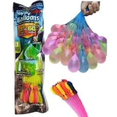 Balão de Água Guerra de Bexiga Splash Ball Pacote 37 Unidades Diversão Verão Infantil