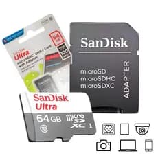 Cartão de Memória  Ultra 64GB microSDXC Celular