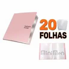 Pasta de Arquivo A4 colorida organizadora expansível de documentos 20 folhas