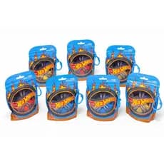 Slime Clip Bag Metalizado Hot Wheels Azul, Amarelo ou Vermelho Gelelé