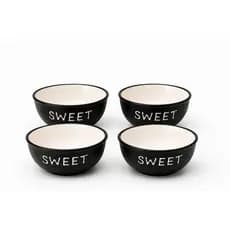Kit 4 Tigelas Cerâmica Bowl Sage Sweet Ou Dream 14cm 400ml