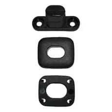 Kit 10 Botões Torniquetes de Engate Rápido em Nylon Reforçado p/ Capotas e Toldos de Barcos