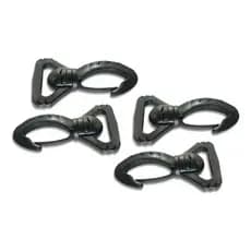 4 Mosquetão De Nylon P Capotas E Toldos Náuticos