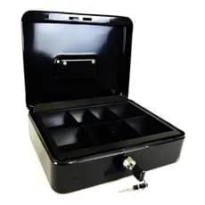 Cofre Metal Cash Box Tamanho Pequeno Segurança Praticidade