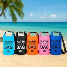 Bolsa Praia Saco Estanque 10l Impermeável Camping Bag Acampamento Resistente Água Mochila Pesca Caiaque