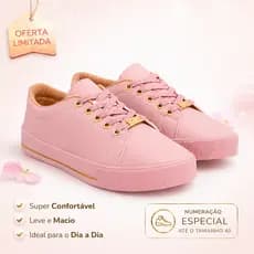 Tênis Feminino Sapatênis Casual