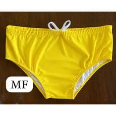 Sunga cavada MF Cores Diversas forrada com elastico na cintura e cordão pra dar mas uma sustentação.
