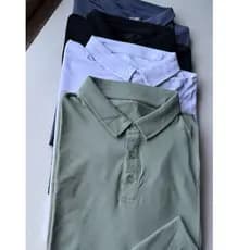 Camisa Polo Masculina Tecido Gelado Dry Fit Academia Esporte Confortável