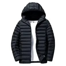 Jaqueta Masculina Gominho Metalassê em Nylon Com Capuz Removível
