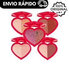 Iluminador Compacto Duo Dopamine Cupids Radiance Ruby Rose HB-F1602