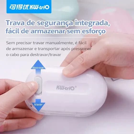 Perfurador De Papel Portátil Com 3 Furos , Mini DIY , Scrapbook Artesanal Para Estudantes  99A3