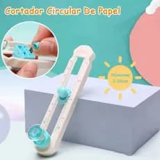 2-20cm Cortador Circular De Papel De Com Balança Ajustável Portátil Para Composto