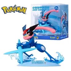 FUNISM Coleção Genuína Trendy Pokémon Greninja Action Figure Modelo Caixa De Brinquedos *-&