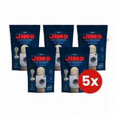Kit Jimo Pastilhas para Máquinas de Lavar Roupa Remove Resíduos Sem Cloro C/2 Unidades 20g cada
