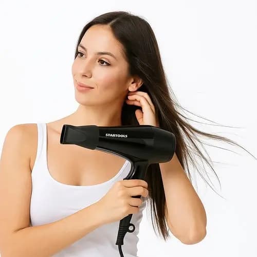 Secador de Cabelo Profissional Potência 1800w 127v Mutiplas Temperaturas Velocidades Jato Frio Ergonomico Silencioso