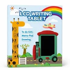 Tablet LCD Infantil Educativo 8.5 Polegadas com Caneta – Lousa Digital Reutilizável Desenho Escrita Criança