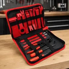 Espátulas Automotivo Nylon 19 Peças Desmontagem Painel Porta Interior Carro Multifunção Estojo