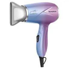 Secador de Cabelo Mondial 1200W Duo Colors - Compacto, Bivolt e com Tecnologia Tourmaline
