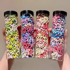 60pcs| Clips de cabelo de estrela de , acessórios de cabelo Y2K
