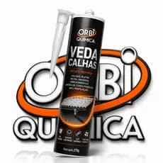 Veda Calhas Orbi Química 270g Selante Impermeável Multiuso