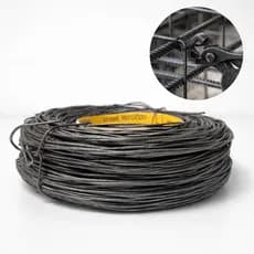 Arame Recozido Torcido 18 BWG Rolo 1kg 1,24mm dobrado