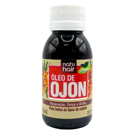 Kit Óleo de Ojon Natuhair 60 ml 1,2 ou 3 unidades