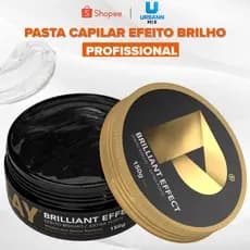 Pasta Capilar Play Barber 150g Efeito Brilho Profissional