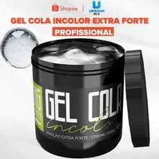 Gel Cola Big Barber 500g Incolor Profissional