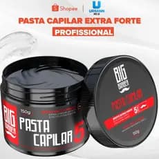 Pasta Capilar Big Barber 150g Level 5 Efeito Extra Forte Profissional