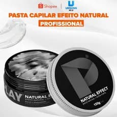 Pasta Capilar Play Barber 150g Efeito Natural Profissional