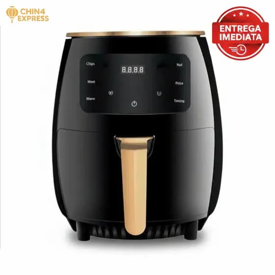 Air Fryer 6L 110V – Fritadeira Sem Óleo – Antiaderente – Desligamento Automático – Alta Qualidade