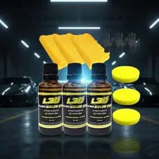 Kit 3x Vitrificador Nano L3D SiO2 - Blindagem, Espelhamento e Hidrorrepelência
