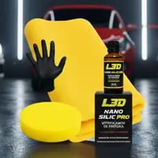 Vitrificador Automotivo L3D Brilho Profundo Proteção Intensa Fácil Aplicação