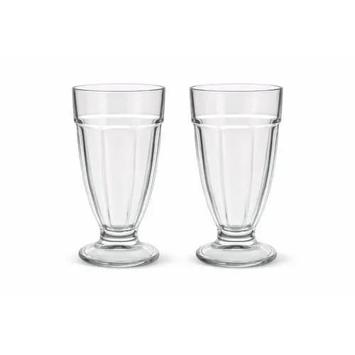 Conjunto 2 Tacas Vidro 310ml Resistente Versatil Vinhos Drinks Sucos Decoracao Mesa Ocasiões